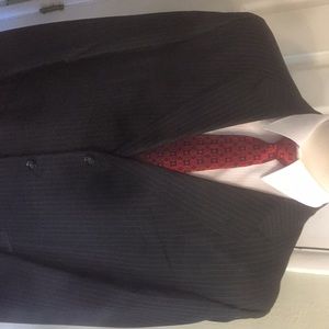 46L 2 piece pinstripe suit